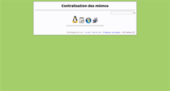 Desktop Screenshot of memos.bobotig.fr