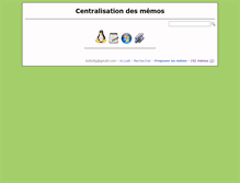 Tablet Screenshot of memos.bobotig.fr